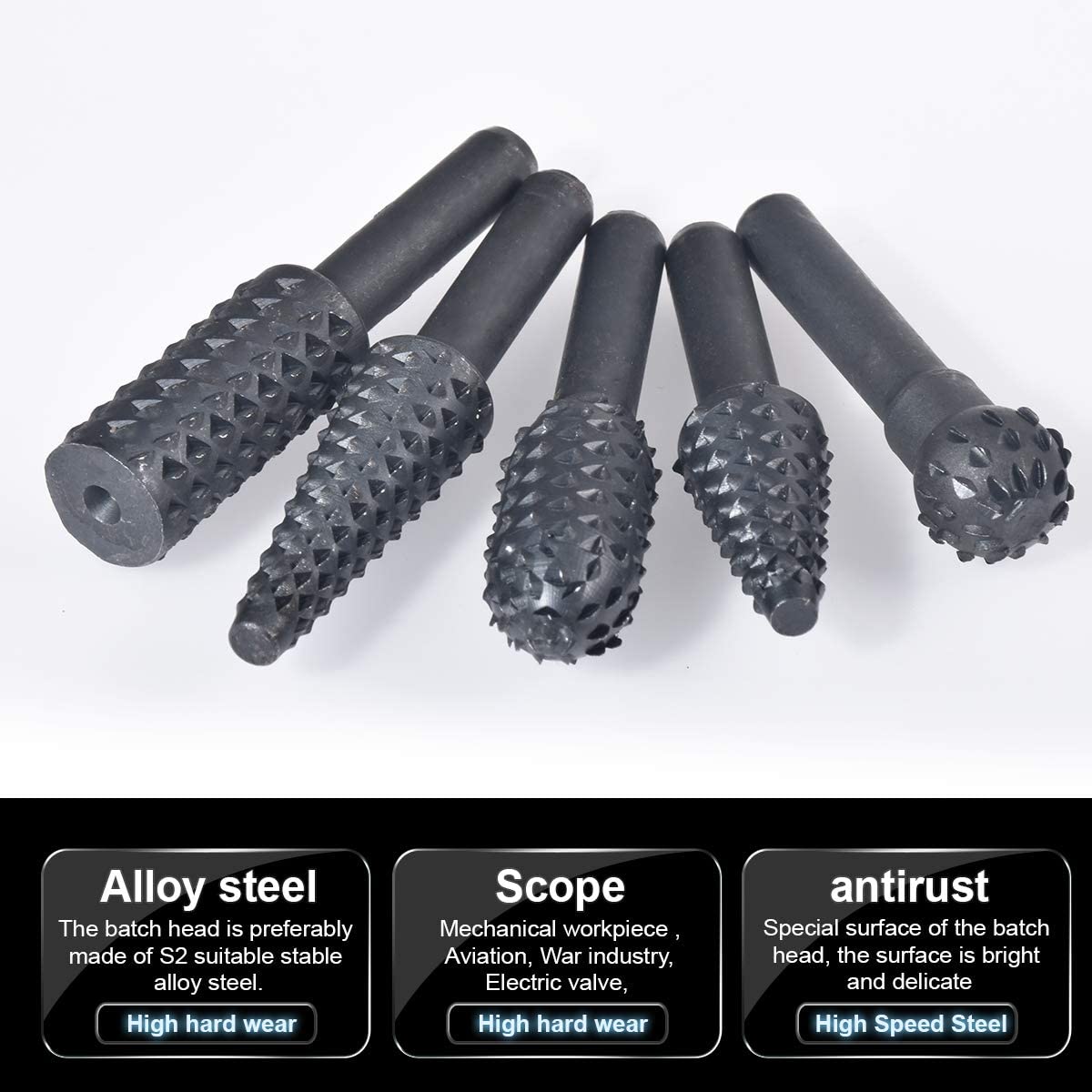 Набор сверл 1/4 дюйма, 6 мм, 5 – обзор и цена Wok Carbon Steel